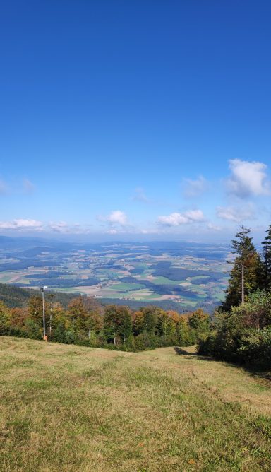 Ausblick von der Bergstation